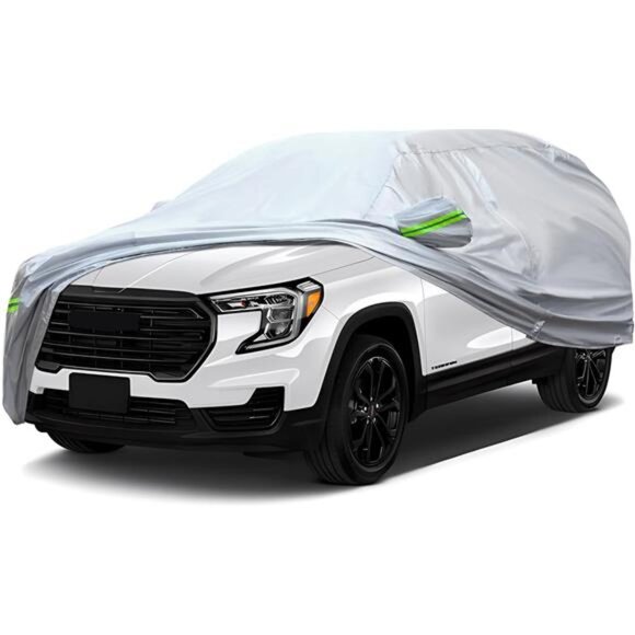 Full Car Cover Universal 6 Layers Outdoor Thicked All Weather Cover, Sunshield - Picture 8 of 14
